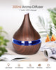 Image of KBAYBO 300ml USB Electric Aroma air diffuser wood Ultrasonic air humidifier Essential oil Aromatherapy cool mist maker for home - CHEN ONE MART
