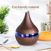 Image of KBAYBO 300ml USB Electric Aroma air diffuser wood Ultrasonic air humidifier Essential oil Aromatherapy cool mist maker for home - CHEN ONE MART