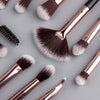 Image of Anmor Makeup Brushes Set 3-12pcs/lot Eye Shadow Blending Eyeliner Eyelash Eyebrow Make up Brushes Professional Eyeshadow Brush - CHEN ONE MART