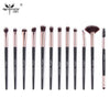 Image of Anmor Makeup Brushes Set 3-12pcs/lot Eye Shadow Blending Eyeliner Eyelash Eyebrow Make up Brushes Professional Eyeshadow Brush - CHEN ONE MART