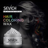 Image of Sevich hair color wax hair dye permanent hair colors cream unisex strong hold grandma grey disposable pastel dynamic hairstyles - CHEN ONE MART