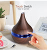 Image of KBAYBO 300ml USB Electric Aroma air diffuser wood Ultrasonic air humidifier Essential oil Aromatherapy  cool mist maker for home - CHEN ONE MART