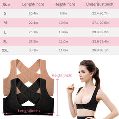 1PC Women Chest Posture Corrector Support Belt Body Shaper Corset Shoulder Brace for Health Care Drop Shipping S/M/L/XL/XXL