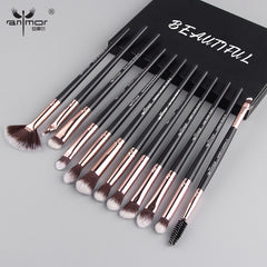 Anmor Makeup Brushes Set 3-12pcs/lot Eye Shadow Blending Eyeliner Eyelash Eyebrow Make up Brushes  Professional Eyeshadow Brush - CHEN ONE MART