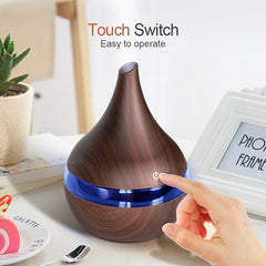 KBAYBO 300ml USB Electric Aroma air diffuser wood Ultrasonic air humidifier Essential oil Aromatherapy  cool mist maker for home