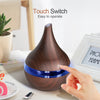 Image of KBAYBO 300ml USB Electric Aroma air diffuser wood Ultrasonic air humidifier Essential oil Aromatherapy  cool mist maker for home - CHEN ONE MART