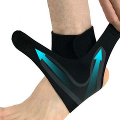 1 PCS Ankle Support Brace,Elasticity Free Adjustment Protection Foot Bandage,Sprain Prevention Sport Fitness Guard Band - CHEN ONE MART